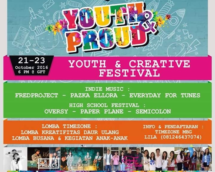 Youth Creative Festival 21 23 Oktober 16 Info Event Bali